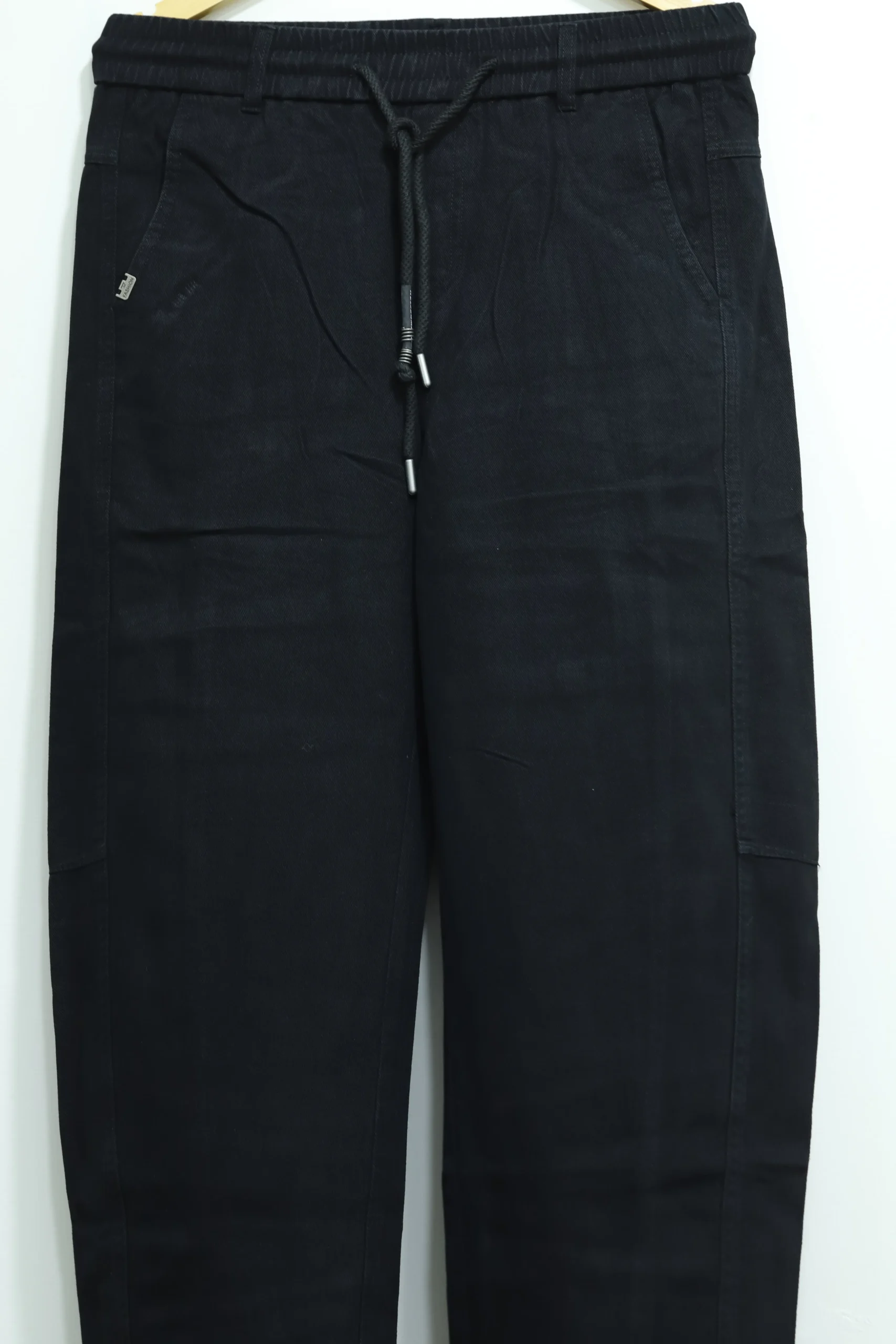 Men's Classic Black Regular Fit Straight Leg Jeans