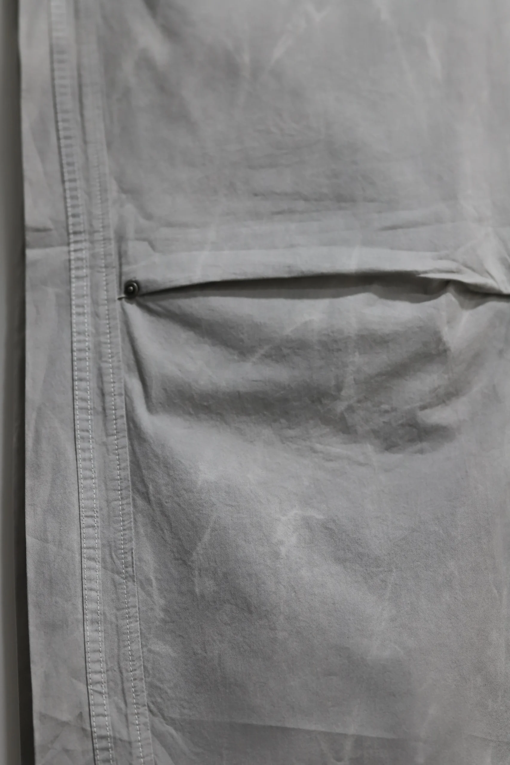 Men's Loose Fit Grey Casual Trousers & Chinos - Image 5