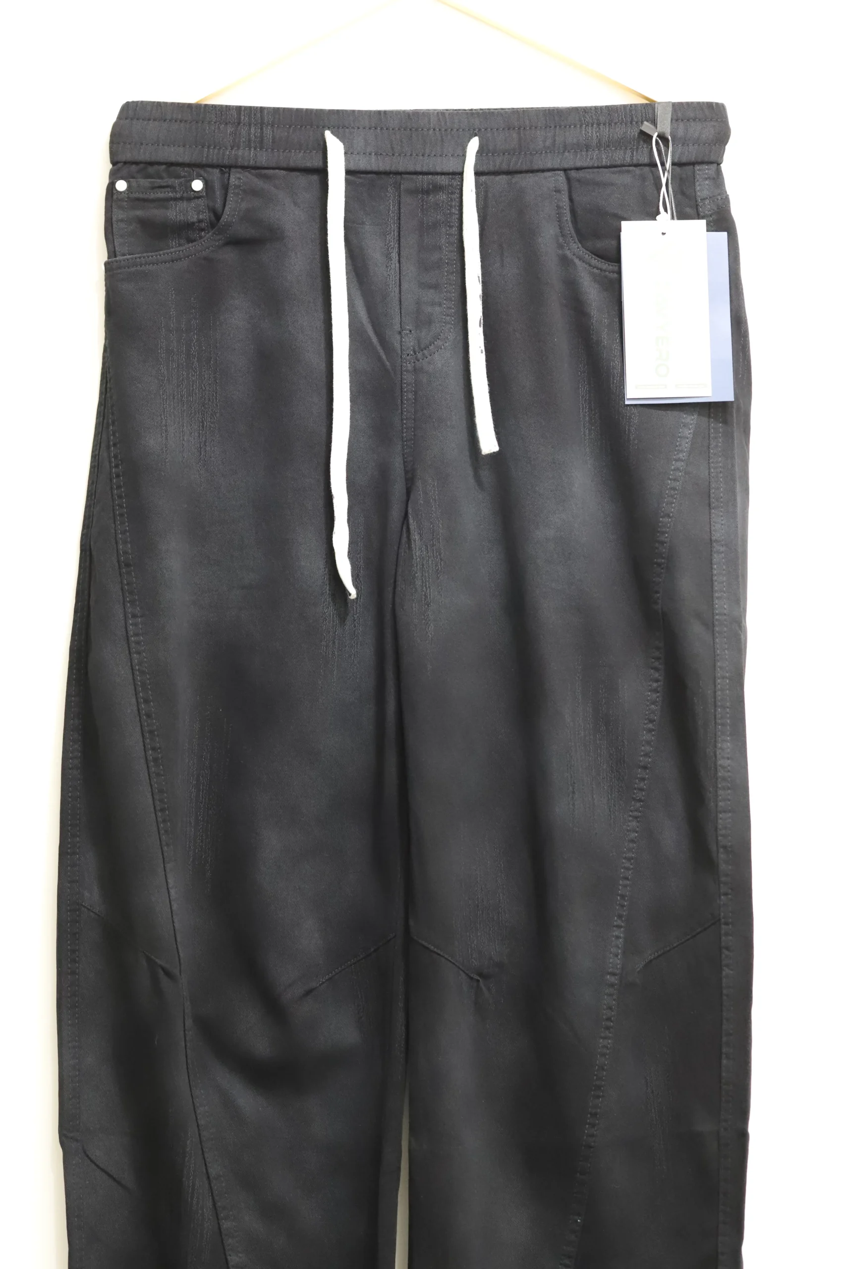 Jet Black Baggy Trousers for Men Special Limited Edition