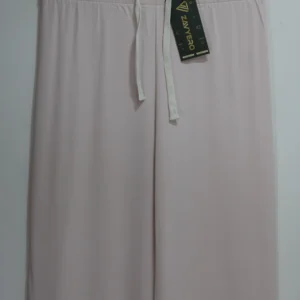 Women’s Light Pink Baggy Trousers – Pastel High-Waisted Wide-Leg Trousers