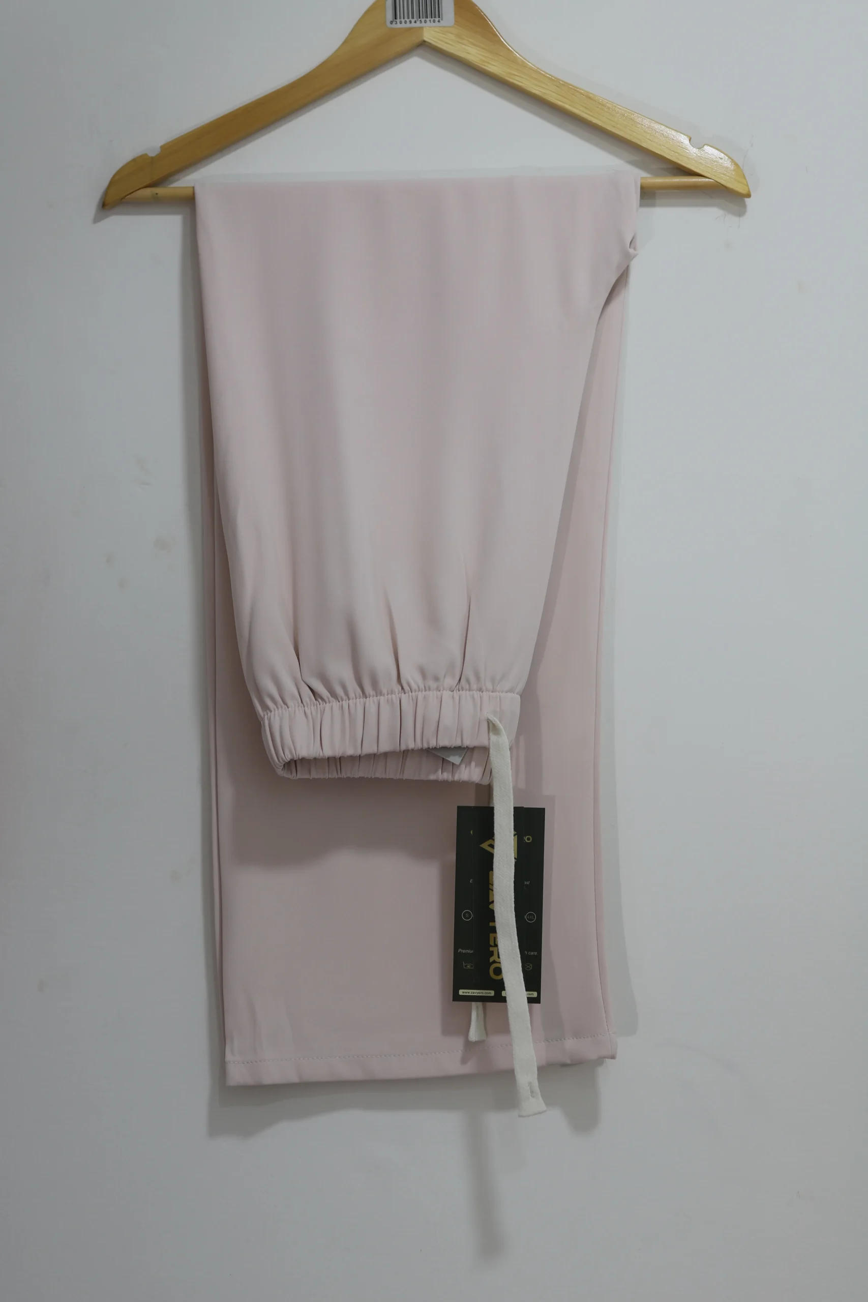 Women’s Light Pink Baggy Trousers – Pastel High-Waisted Wide-Leg Trousers - Image 4