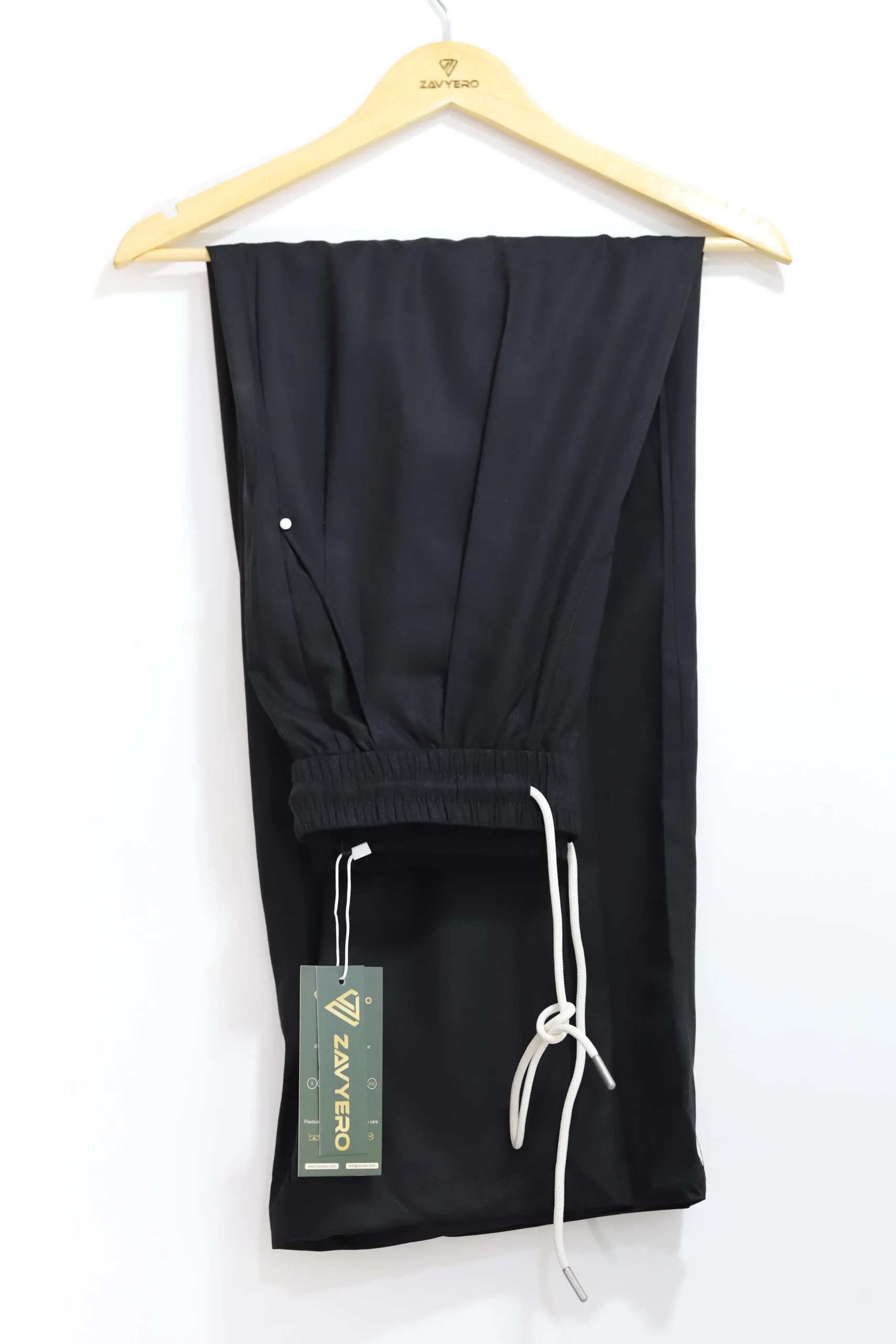 Soft Super Comfy Black Trousers for Men - Image 4