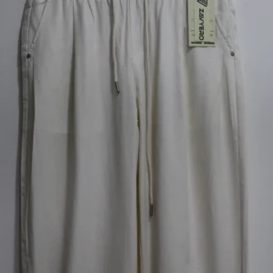 Soft Super Comfy Milk White Trousers For Men