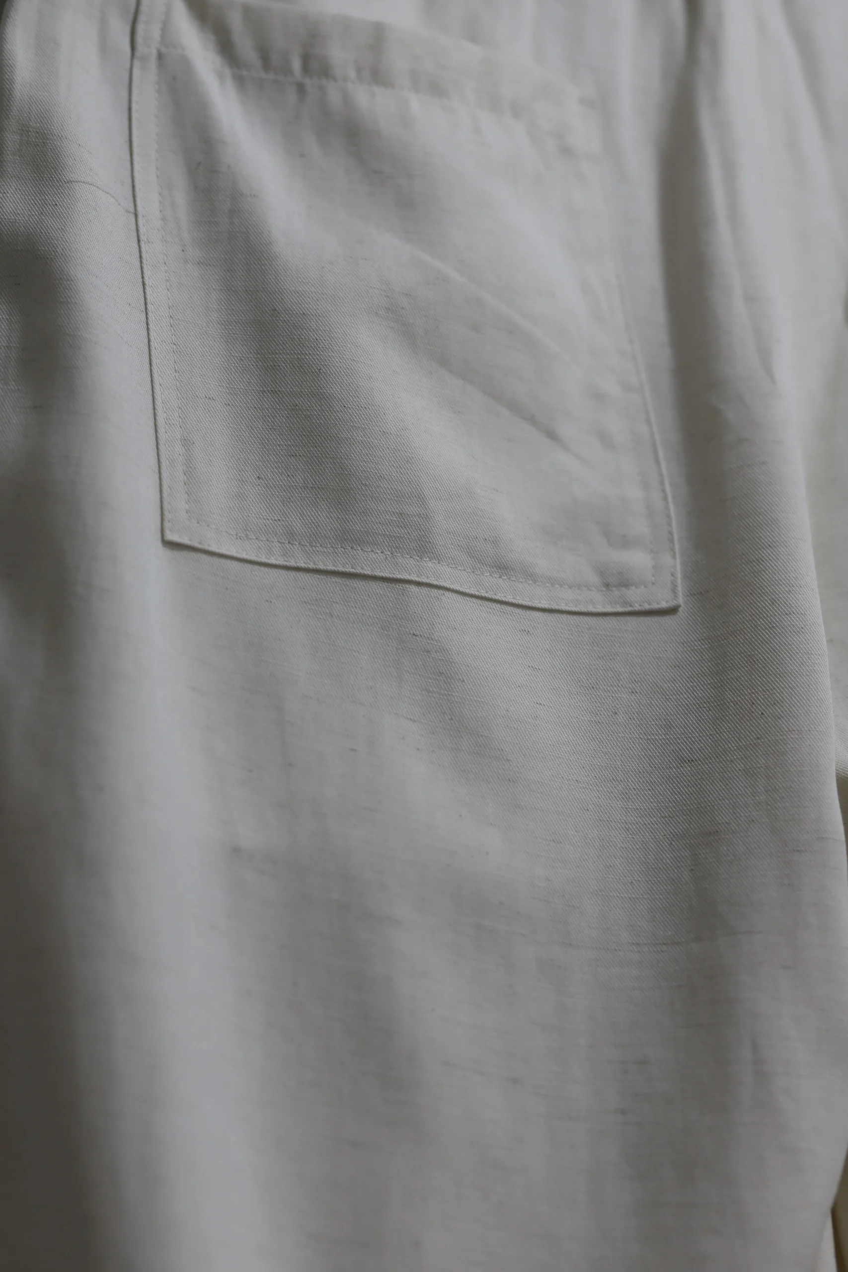 Soft Super Comfy Milk White Trousers For Men - Image 6