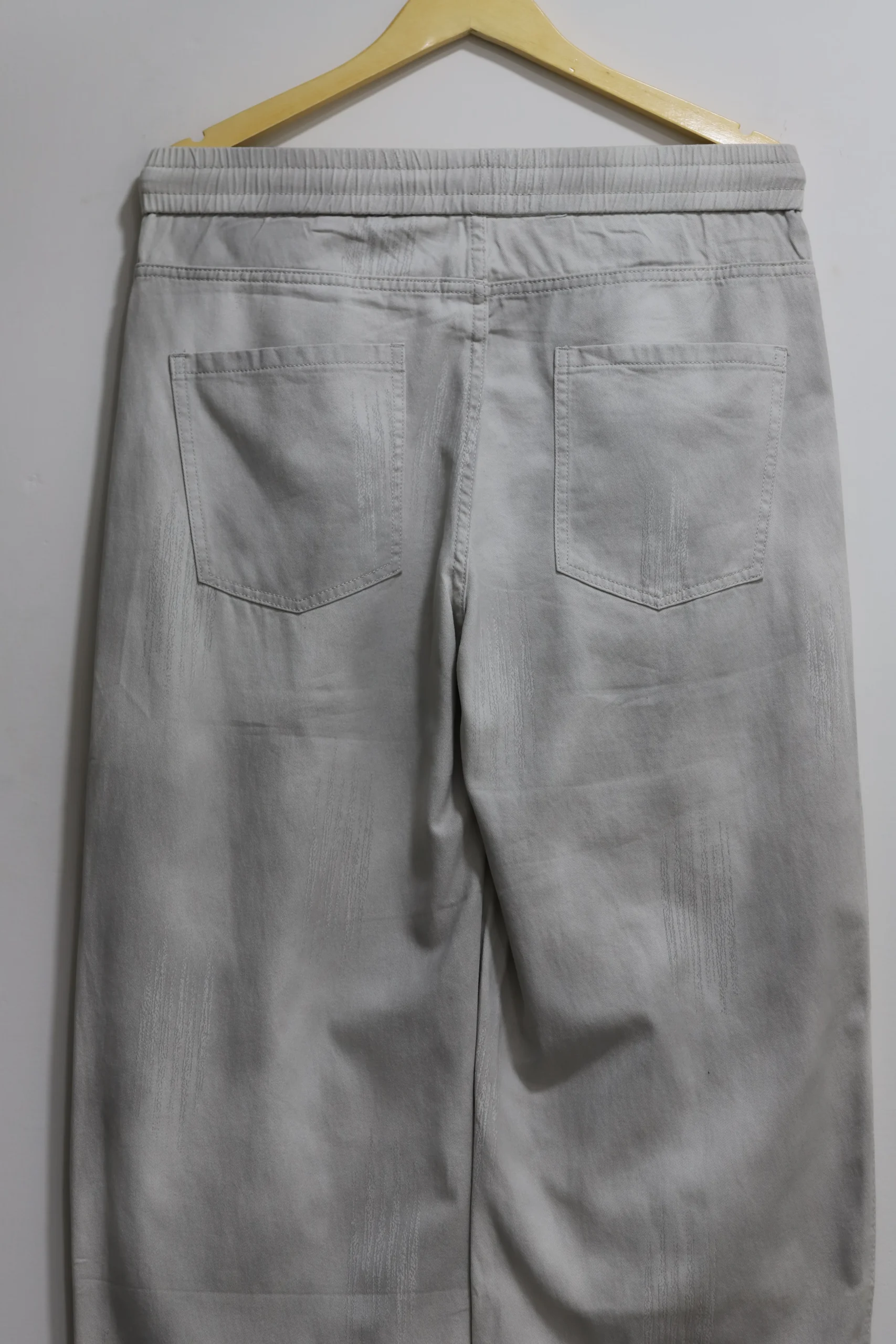 Grey Baggy Boxy Fit Pants for Men Limited Edition - Image 3