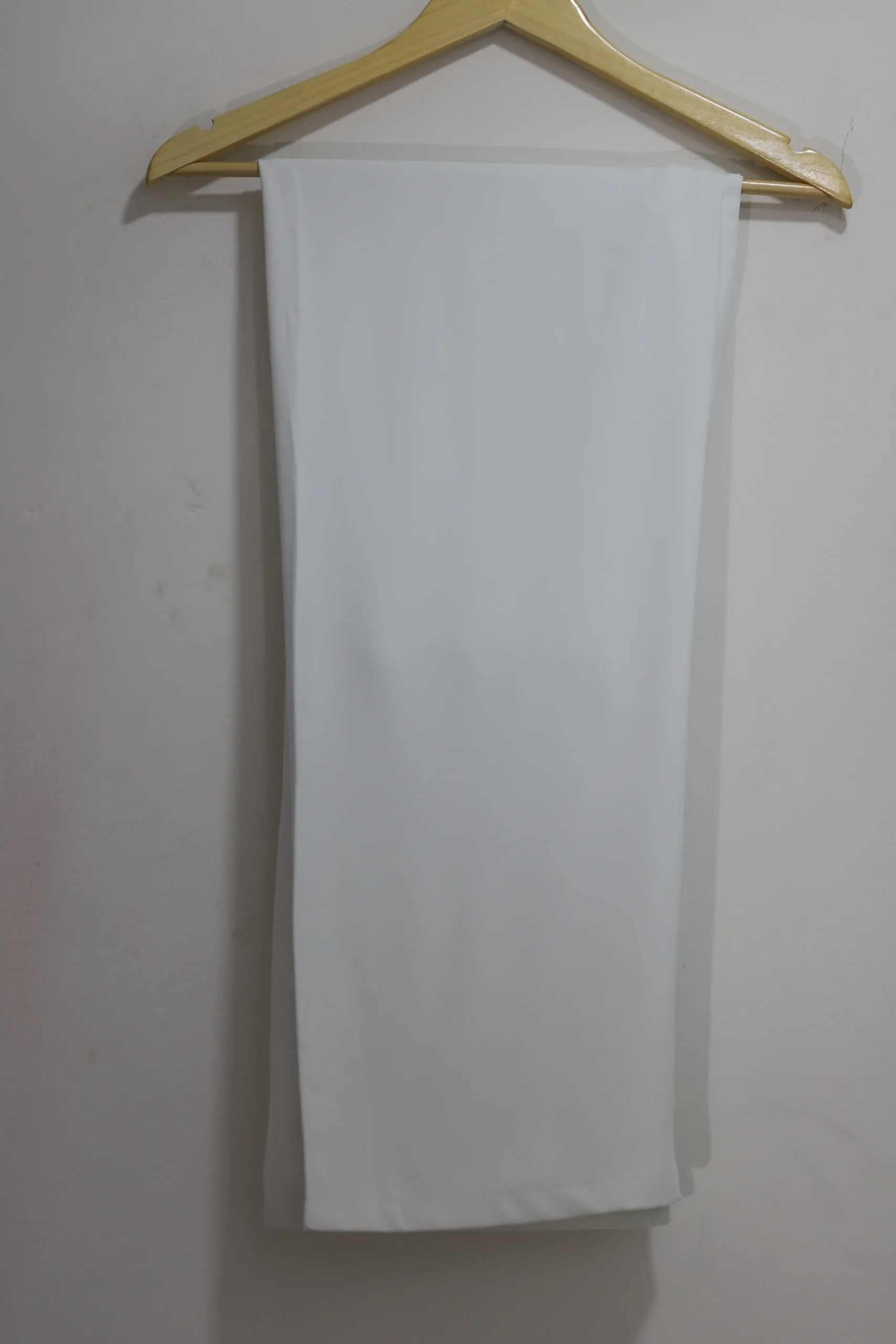 Women’s White Baggy Trousers – High-Waisted Wide-Leg Summer Pants - Image 3