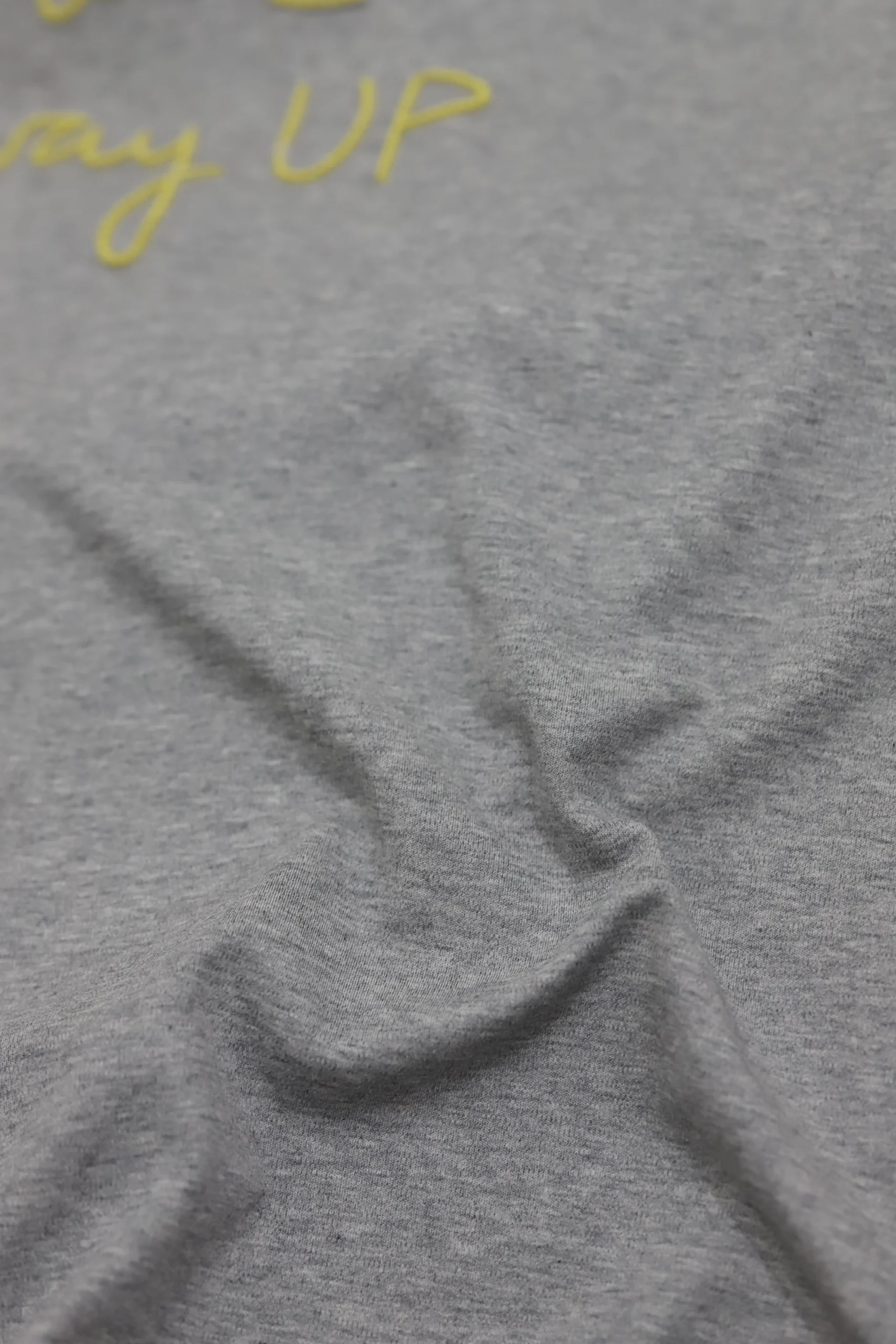 Men's Grey Casual Wear Cotton Shirt with Embroidered Lettering - Image 3
