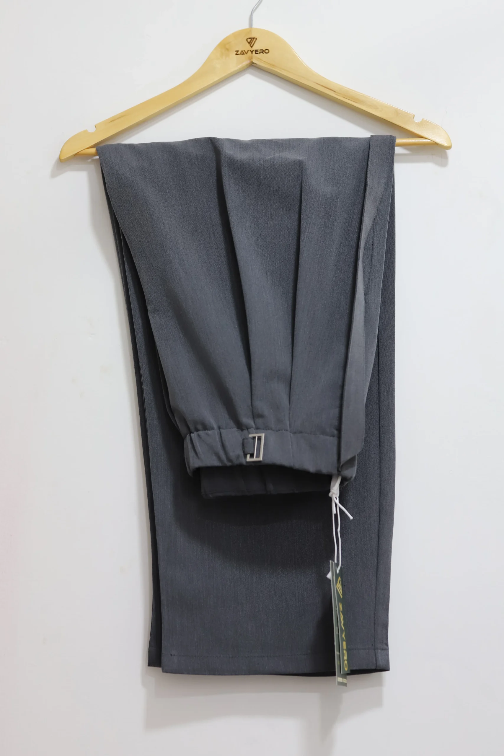 Men’s Trendy Grey Gurkha Pants - Image 2