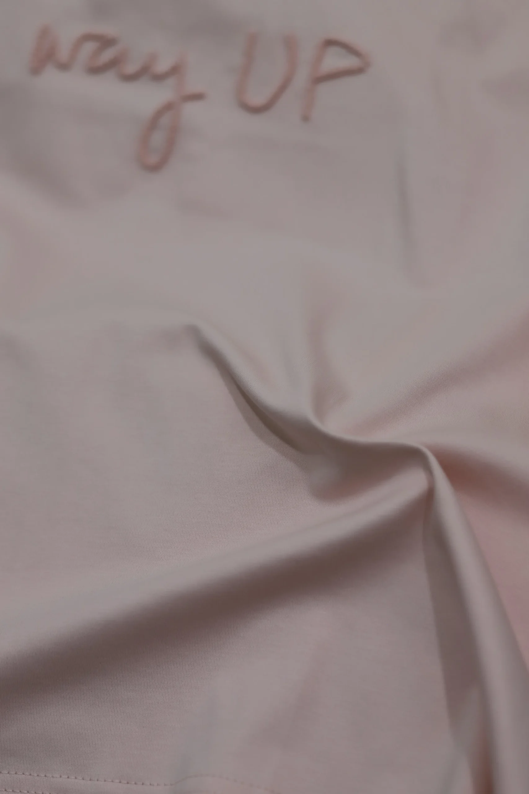 Men's Pink Casual Wear Cotton Shirt with Embroidered Lettering - Image 4