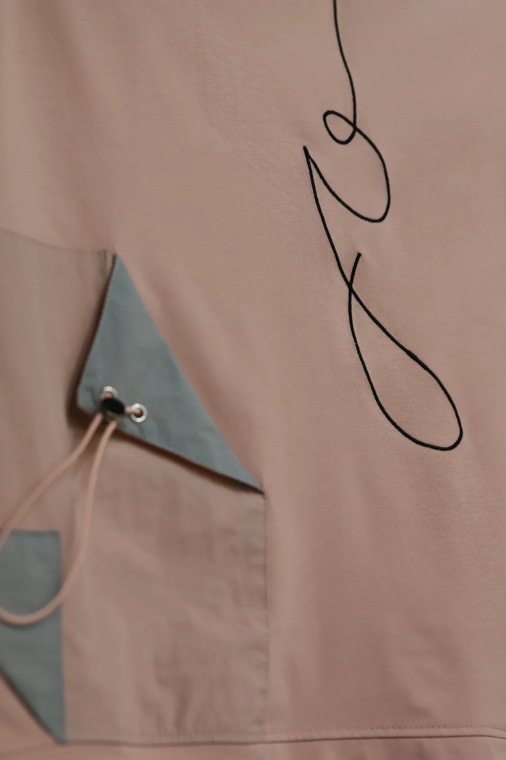 Women's Pink Casual Wear Tee - Image 3