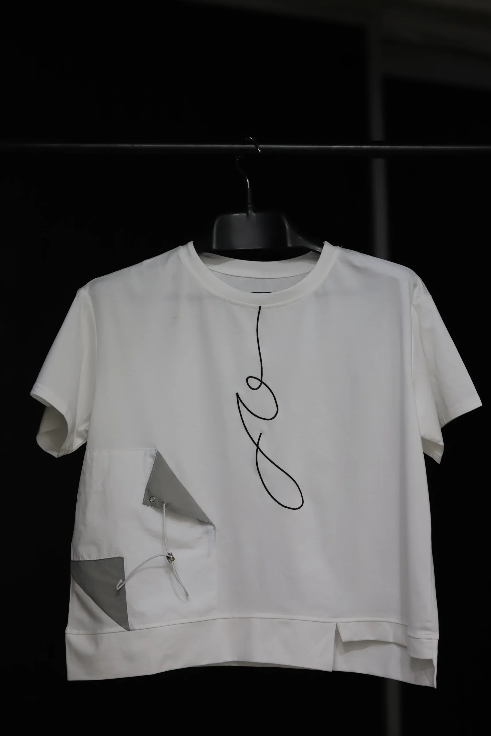 Women's White Casual Wear Tee