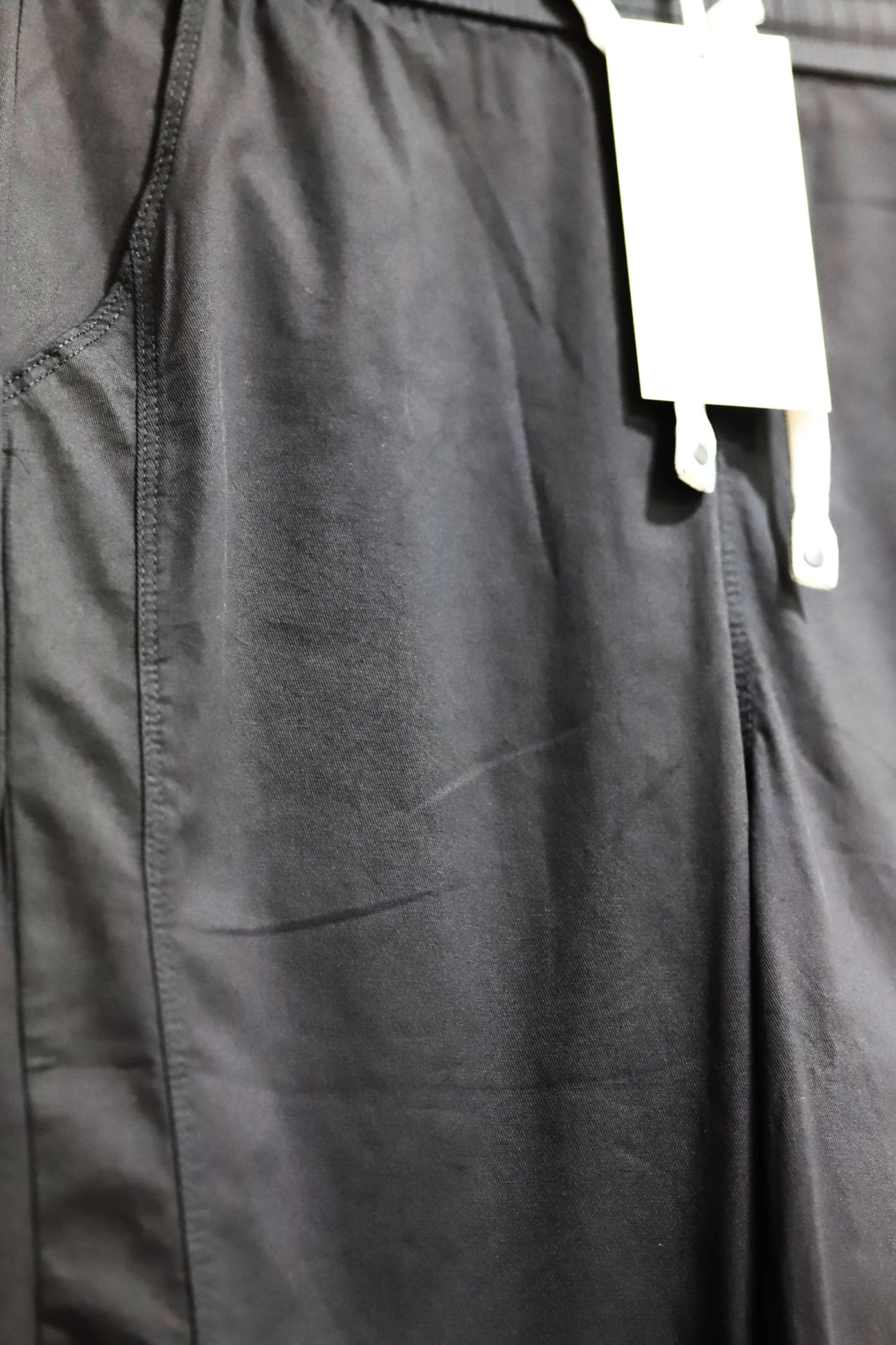 Women’s Comfy Black Cotton Pants - Image 3