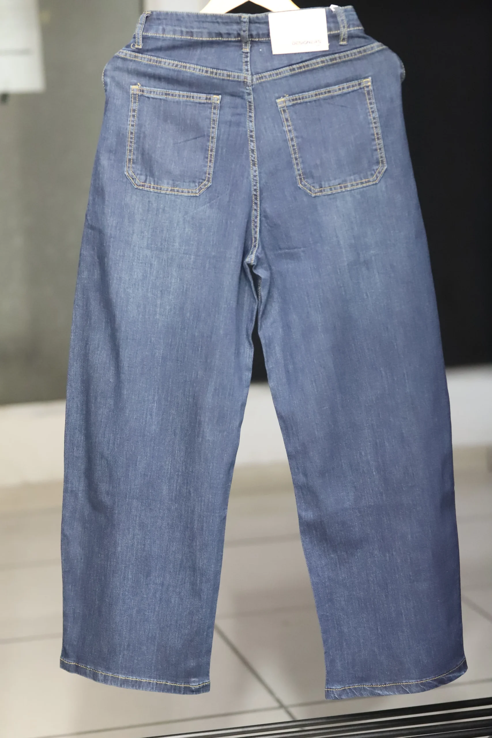 Women’s Plain Light Blue Jeans - Image 2