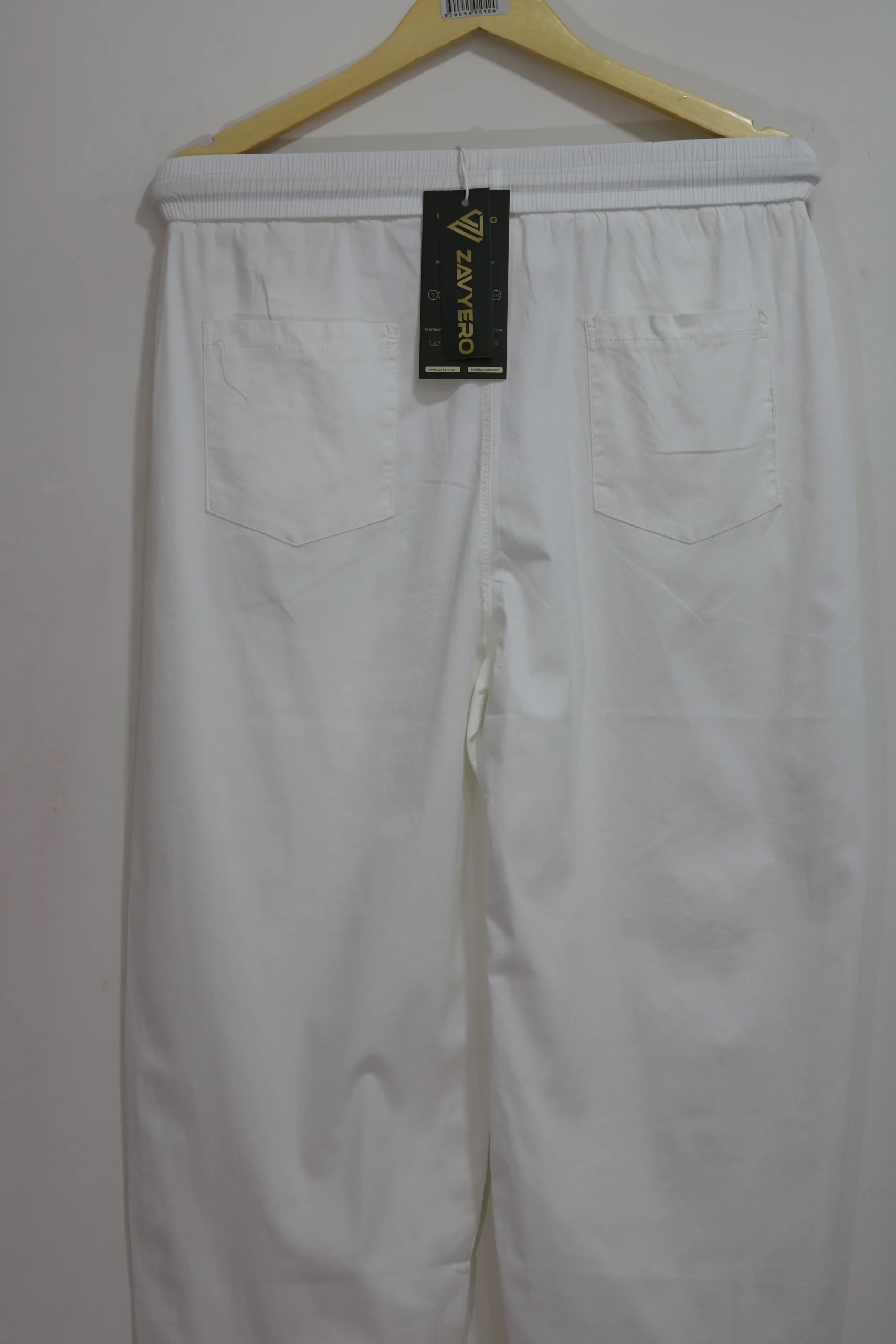 Women’s Milky White Baggy Pants - Image 7