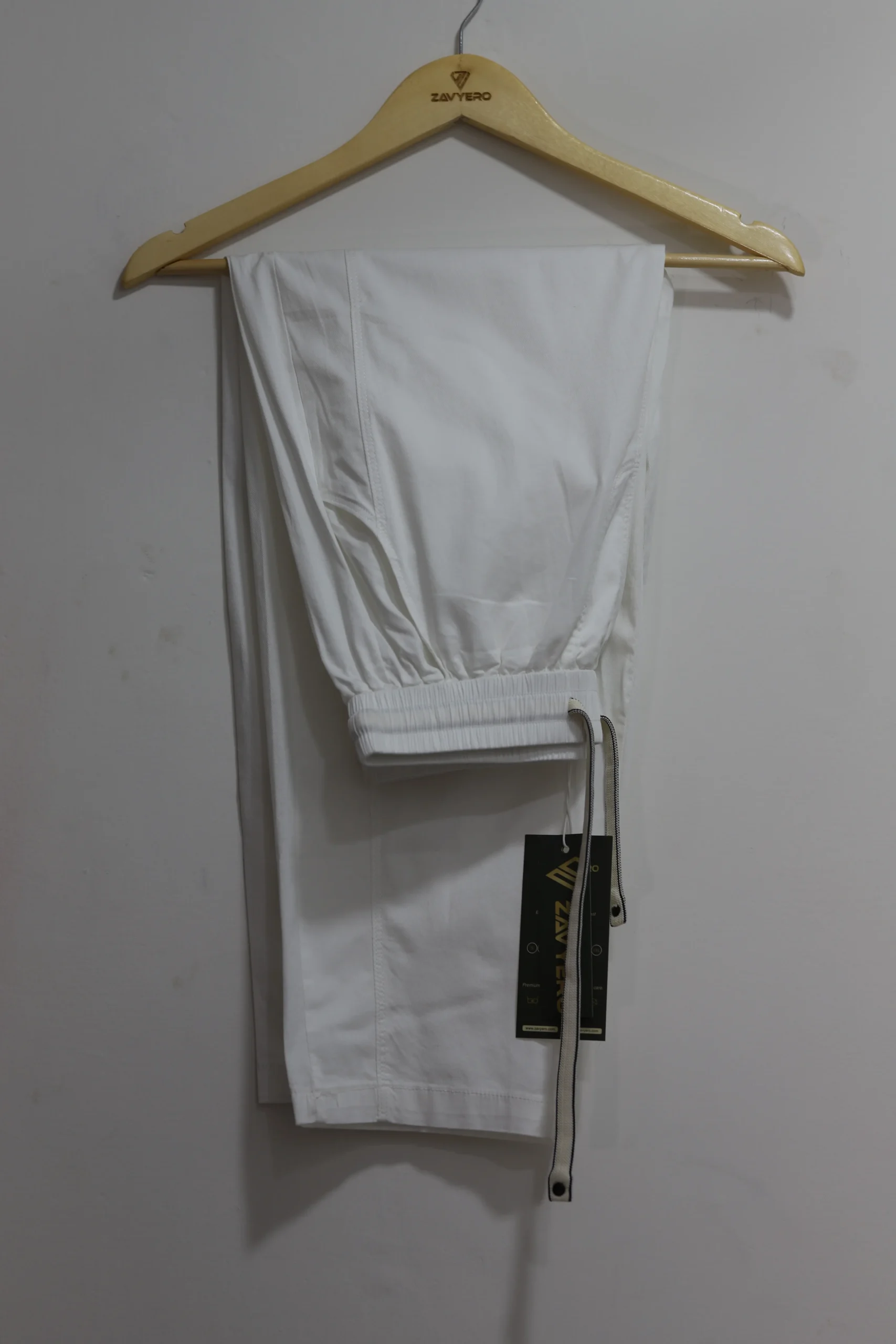 Women’s Milky White Baggy Pants - Image 5