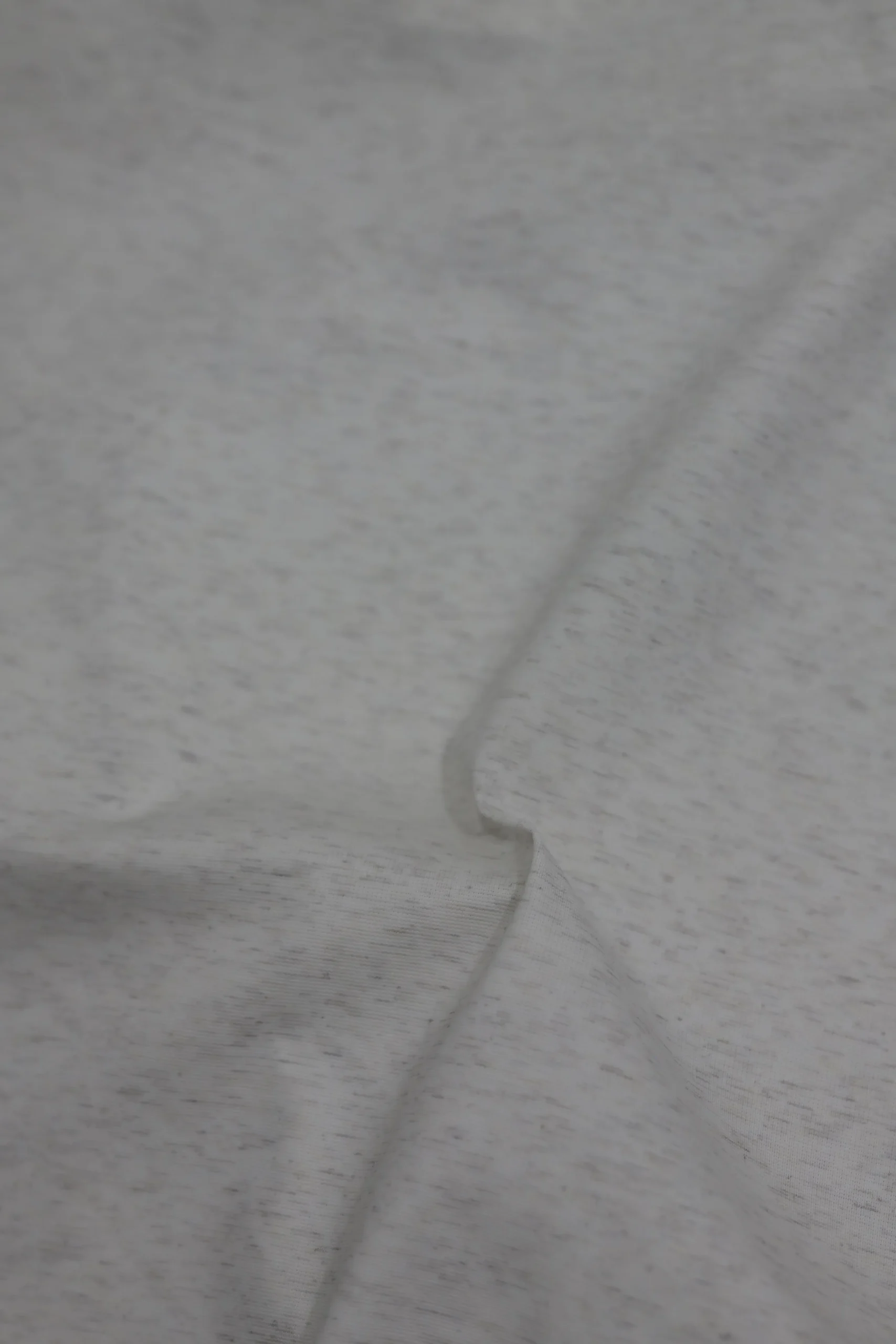 Men's Grey Minimalist Crew Neck T-Shirt - Image 3