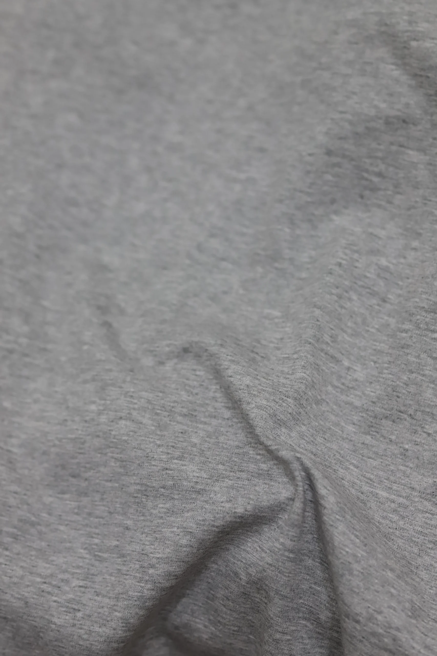 Men's Grey Minimalist Crew Neck T-Shirt - Image 8